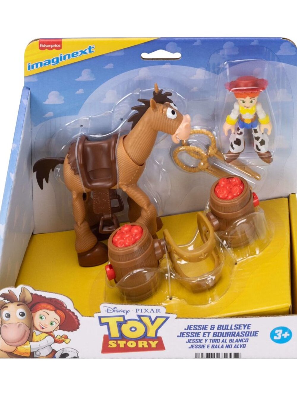 Imaginext Disney Pixar Toy Story Jessie & Bullseye Figure Playset w/ Lassos